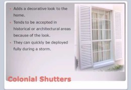 Choosing Colonial Shutters