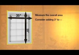 Measurement For Inside Mount and Outside Mount Window Treatments