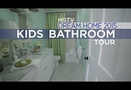 Cottage-Style Kids Bathroom