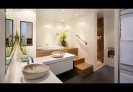 Tranquil Japanese-Inspired Bathroom and Meditation Space