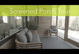 Beautiful Screened-In Porch