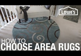 How to Select Area Rugs