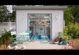 How to Convert a Tool Shed into a "She Shed"