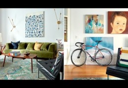 Fun Vibrant Living Room Makeover