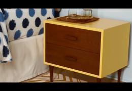 Quick Nightstand Makeover