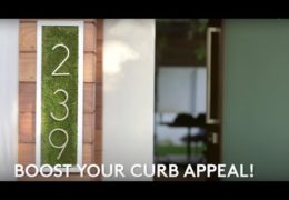 How to Make a Mid-Century Modern Style House Number Sign