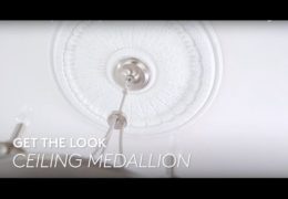 How to Install a Ceiling Medallion