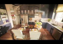 Smart Stylish Family Kitchen