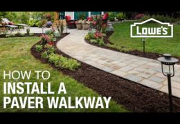 How to Plan and Install a Paver Walkway