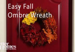 Festive Fall Front Door Wreath