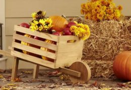 How to Make a Rustic Wheelbarrow