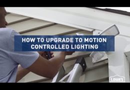 How to Upgrade to Motion Controlled Lighting