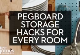 Creative Storage Ideas for Pegboards