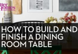 DIY Dining Room Table