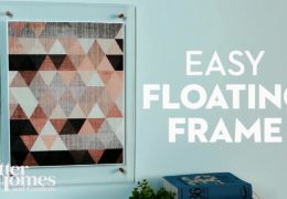 How to Make a Floating Frame