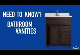 How to Select a Bathroom Vanity