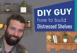 How to Build Faux Pallet Shelves