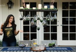 How to Make a Succulent Chandelier