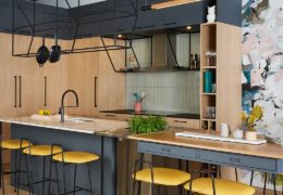 Modern Industrial Style Condominium Designed for Gardening and Cooking