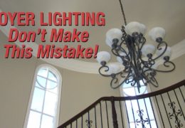 The Key Tip in Selecting Foyer Lighting