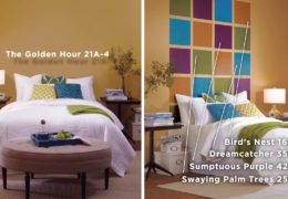 How to Paint a Colorful Patchwork Accent Wall