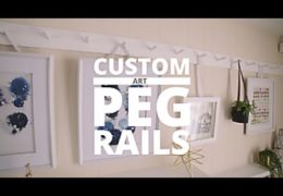 How to Build an Art Peg Rail