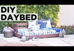 How to Make an Outdoor Daybed