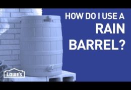 How to Install and Maintain a Rain Barrel