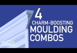 Four Decorative Ways to Combine Molding