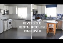 Ideas for Quick, Easy and Reversible Rental Kitchen Remodeling