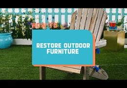 How to Bring Wooden Outdoor Furniture Back to Life