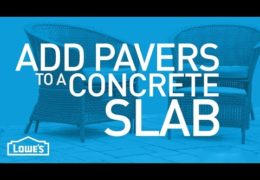 How to Install Pavers Over a Concrete Patio