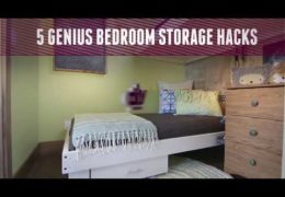 Five Creative Bedroom Storage Solutions