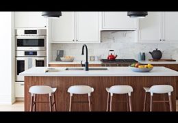 Kitchen with Mid-Century Modern and Contemporary Design Elements