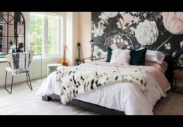 Romantic Bedroom Makeover for a Rock Musician