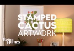 How to Create DIY Cactus Artwork