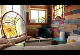 Tiny Homes with Character and Charm from Upcycled Materials