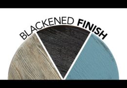 How to Apply a Blackened Finish to a Wooden Side Table