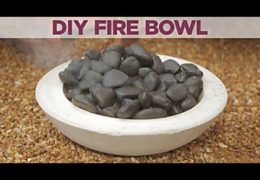 How to Make a Concrete Fire Bowl