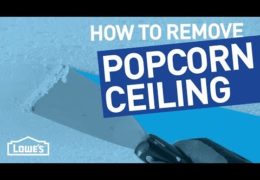 How to Remove Popcorn Ceiling Texture