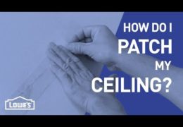 How to Patch a Ceiling