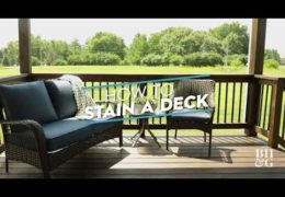 How to Stain a Deck