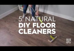 Five Natural DIY Floor Cleaners