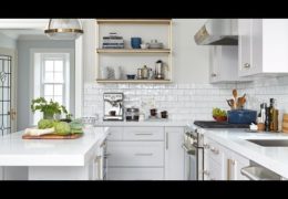 White Melamine Kitchen Makeover