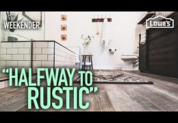 Rustic Master Bathroom Renovation