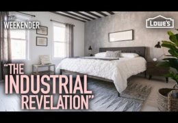 Industrial Minimalist Master Bedroom Makeover