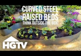 Curved Steel Raised Bed