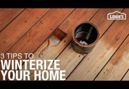 Three Quick Tips for Winterizing Your Home