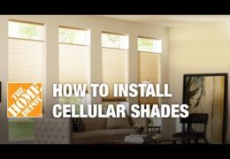 How to Install Inside Mount Cellular Shades