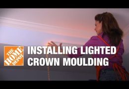 How to Install Lighted Crown Molding